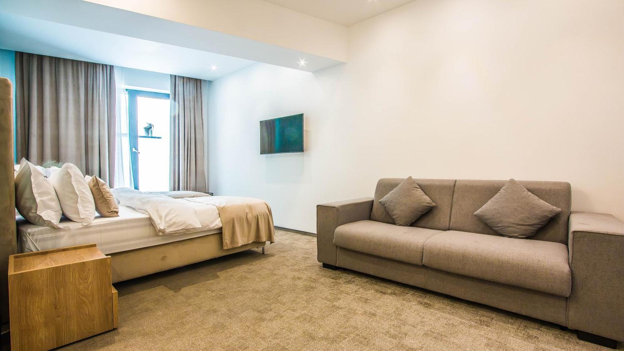 בוקרשט Central Apart Hotel מראה חיצוני תמונה